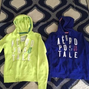 Sz S AEROPOSTALE ZIP UP HOODIE BUNDLE